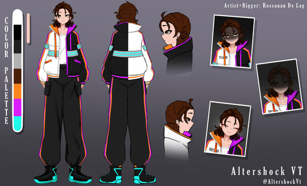 Altershock Vtuber Character Design Altershock Vtuber Character Design